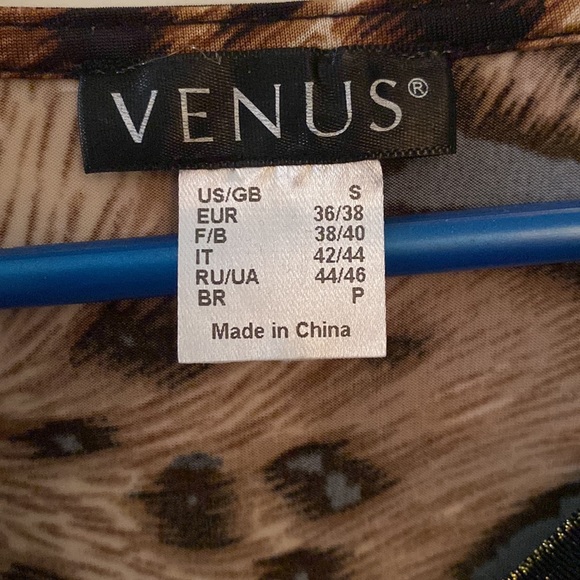 VENUS leopard and paisley top - Picture 3 of 3